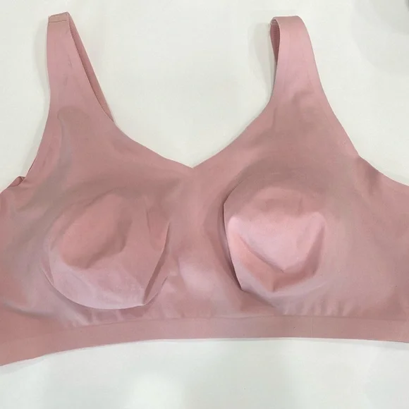 PARATUS OMNIA LAPIS Bonded Wirefree Bra In Pink Size 4XL Full Cup - Picture 7 of 12